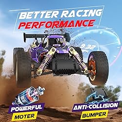 DEERC RC Car W/Metal Shell, Remote Control Monster