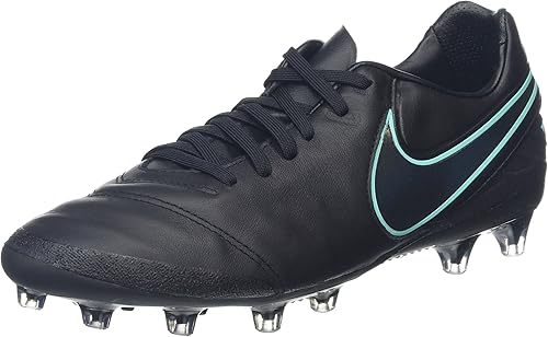 nike tiempo black hyper turquoise