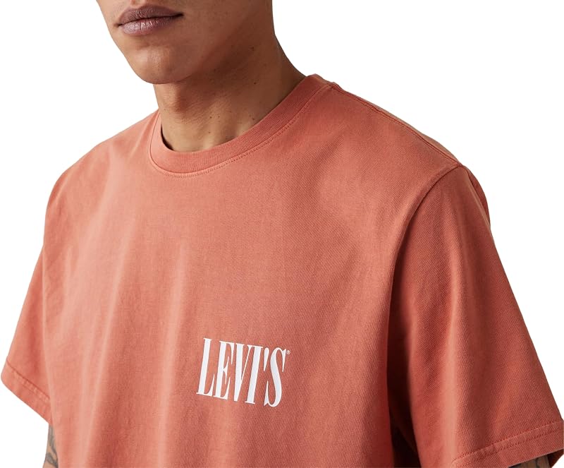 SS Relaxed Fit Tee, T-Shirt Uomo, Ssnl Serif Logo Etru, S