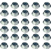 Emblem &amp; Trim PAL Nuts,Fits 3/16" Studs- 3/8" Hex Replacement GM 1303 (Fits 3/16" Studs-30PCS)