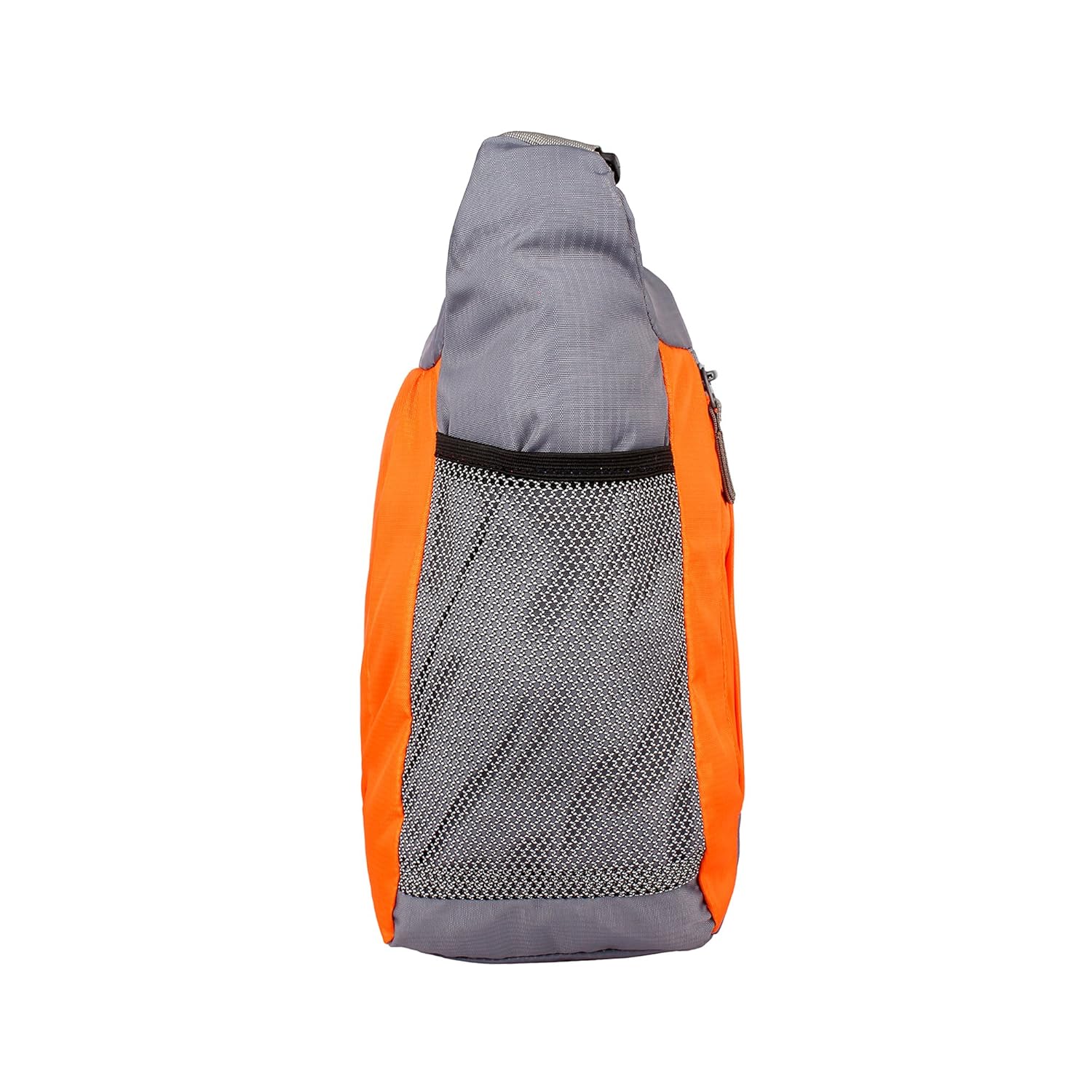 favria men & women sling bag- orange & grey
