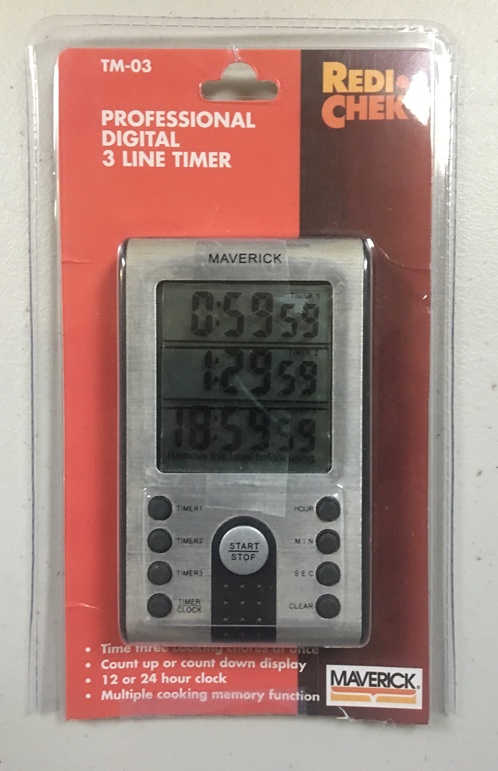 Maverick Professional Digital 3-Line Timer