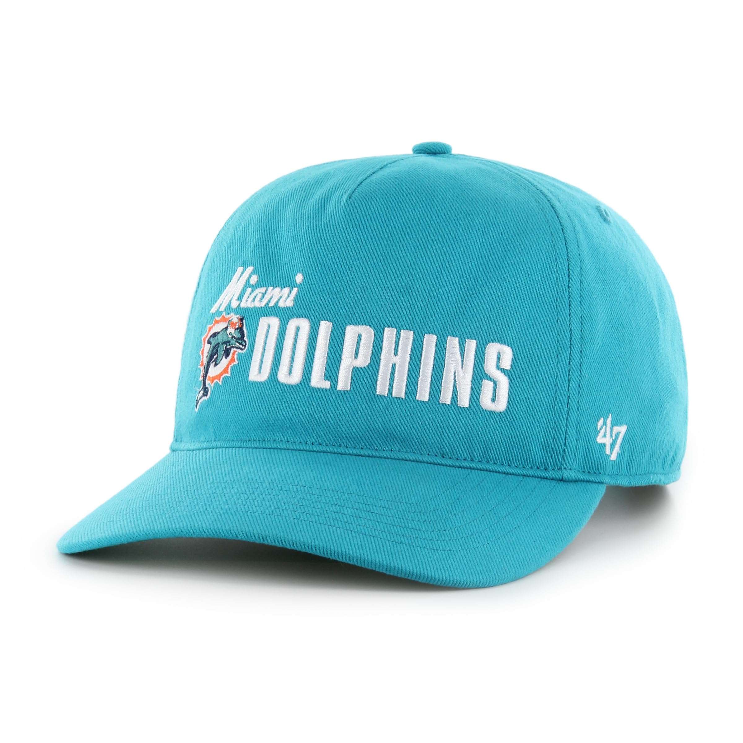 47 Miami Dolphins NFL Midway Hitch Unisex Baseball Cap, Adjustable, Team Badge, Neptune