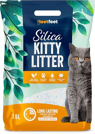Vivo Technologies Natural Silica Cat Litter Crystals 7.6L Pure Gel Crystal
