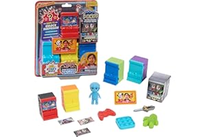 Ryan's World Surprise Arcades, 11-pieces, 4 Arcade Game-Containers, Glow-in-the-Dark Figure, Kids Toys for Ages 3 Up by Just Play