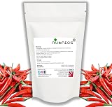 Nutrics Cayenne Pepper 550mg 90 V Capsules Vegan Supplement view 2