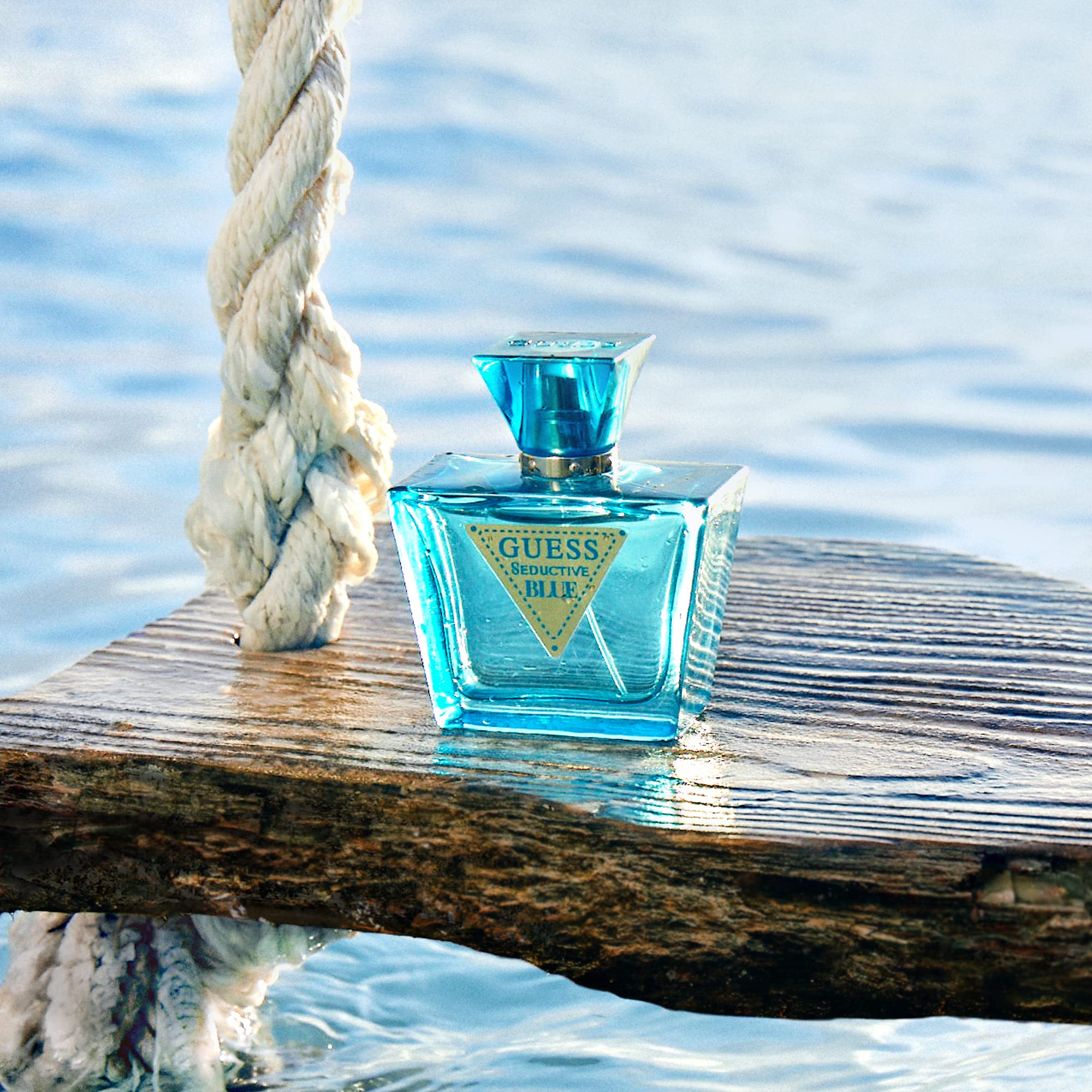GUESS Seductive Blue Women/Femme Eau de Toilette 2 Piece Gift Set - Perfume Spray 2.5 Fl. Oz. & Fragrance Mist 4.2 Fl. Oz.