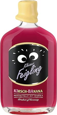 Kleiner Feigling Kirsch Banana 1 X 500ml Marken Spirituose Premium Likor Feiern Mit Fantasie Der Party Shot Amazon De Bier Wein Spirituosen