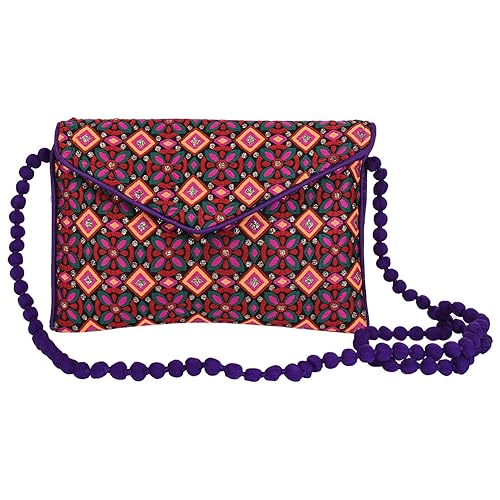 Craft Trade Womens Clutch (Multicolor, Ct808)