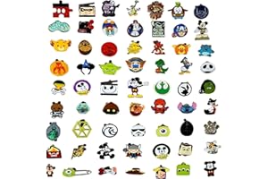 XEXY Disney Pins Trading Lot - Assorted Pin Lot - Enamel/Metal Set with Mouse Backing - Disney Collector Pins - for Pin Book - TRADABLE Individually Bagged - No Doubles or Present Kids Birthday (25)