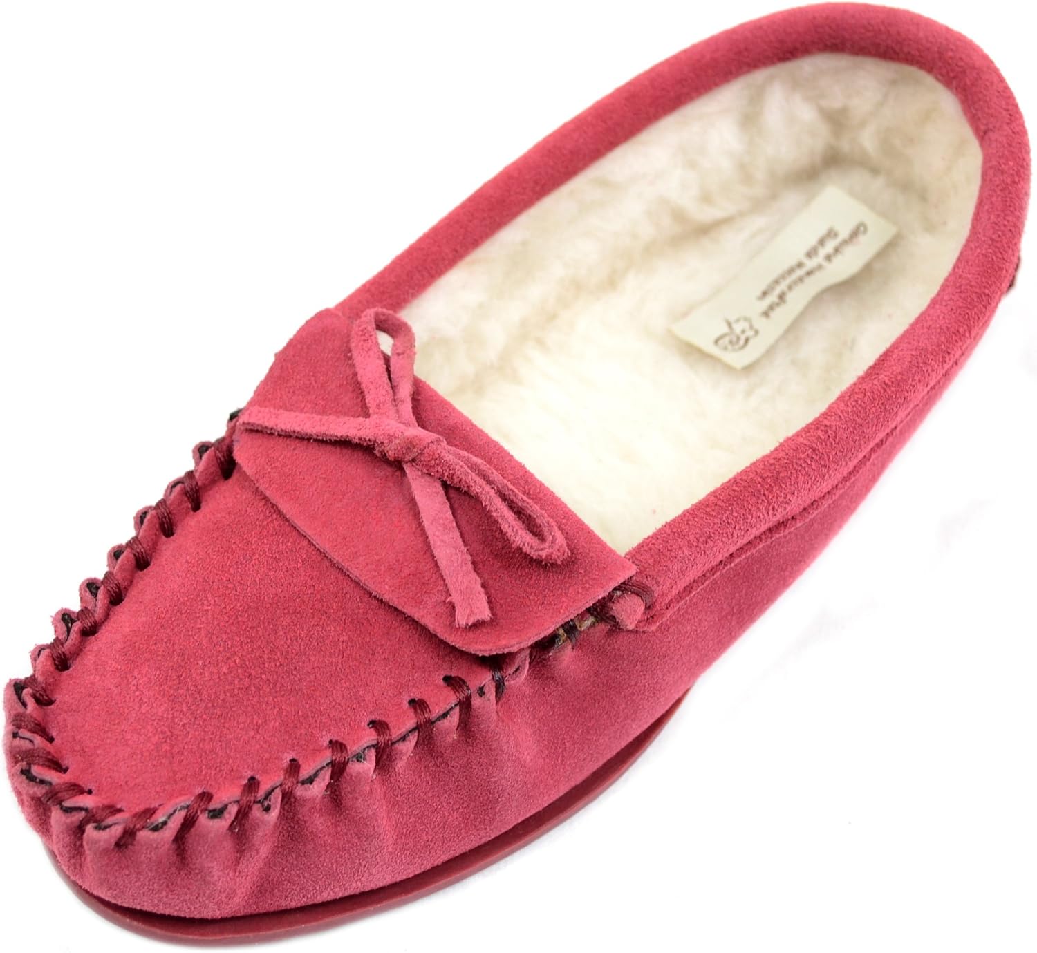 suede moccasin slippers womens