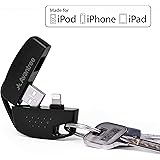 [Apple MFi Certified] Avantree iPhone Keychain Short Lightning Cable, Data Sync Charge Keyring Cord for iPhone X, 8, plus, 7, 6s, 6 and All Apple iOS Devices