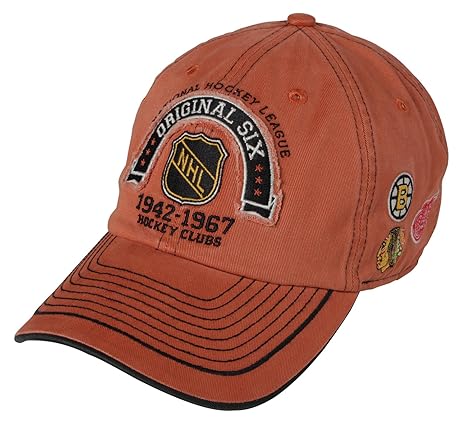 original six nhl hat