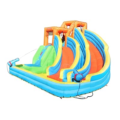 Water Cannons Sportspower Twin Peaks Splash And Slide Crazy