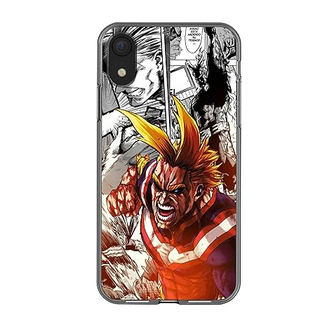 My Hero Academia – All Might Toshinori Yagi Manga Version Silikon Gel Gummi Stoßfest XS Hülle Handyhülle für iPhone 6/6S iPho