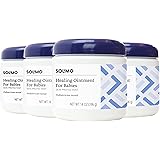 Amazon Brand - Solimo Healing Ointment for Babies, Pediatrician Tested, 14 Ounce (Pack of 4)