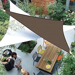 SunnyRoyal 9'x12'x15' Heavy Duty Sun Shade Sail