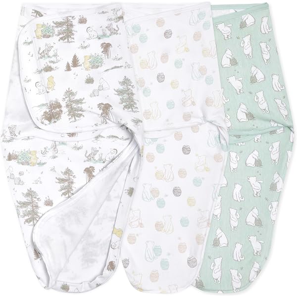 Aden + Anais Gigoteuse Bébé Soft Sleeping Bag 0-6 Mois 1 TOG - Mousseline Certifiée GOTS
