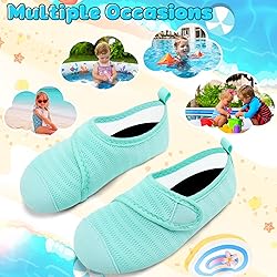 VIFUUR Kids Water Shoes Boys Girls Barefoot Water
