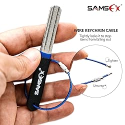 SAMSFX Fishing Hook Sharpener Hook File Portable