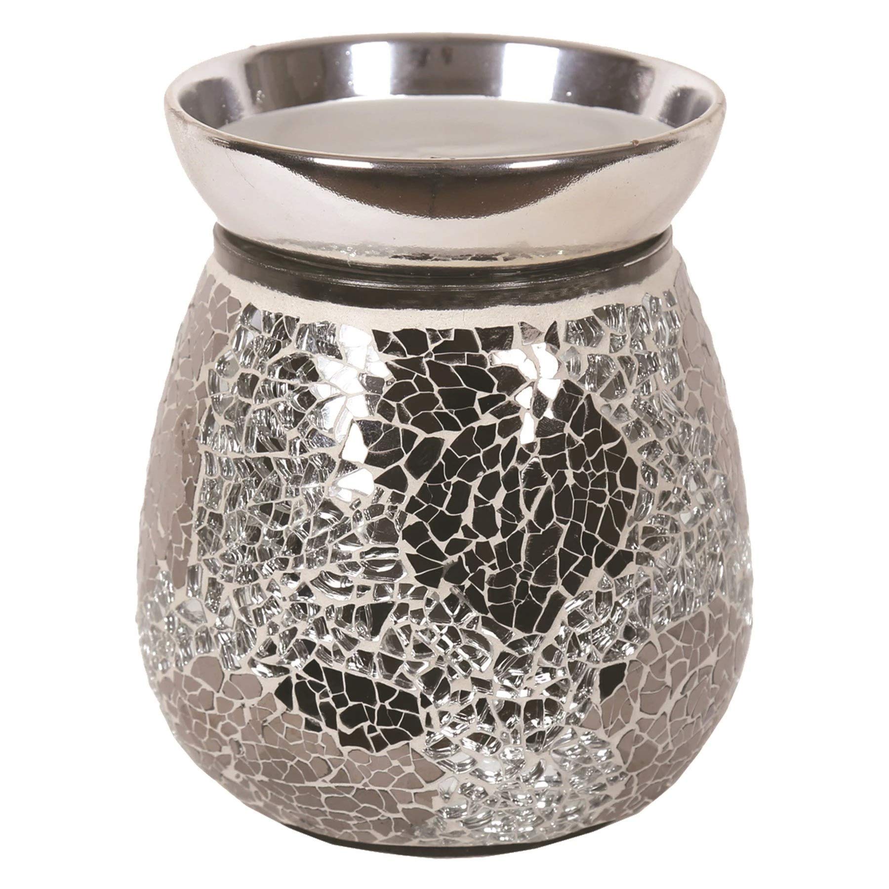 Aroma Accessories VC1068 Electric Wax Melt Burner - Mirror Crackle