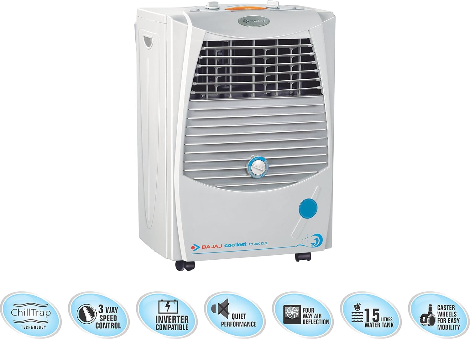 Bajaj PC2000 DLX 15 Ltrs Room Air 