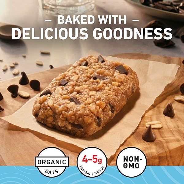 CLIF BAR MINIS – CHOCOLATE CHIP – MADE WITH ORGANIC OATS – 4G PROTEIN – NON-GMO – PLANT BASED – SNACK-SIZE ENERGY BARS – 0.99 OZ. (20 PACK)