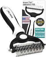 Maxpower Planet Double Sided Pet Grooming Brush Dematting Undercoat Rake