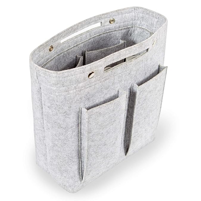 Buy TOTE ORGANIZER INSERT FOR TALL TOTE HANDBAG PURSE BAG IN BAG MULTI