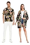 Matchable Couple Hawaiian Luau Shirt or Kimono in
