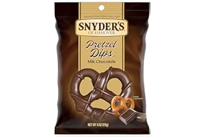 Snyder's of Hanover Pretzels, Milk Chocolate Covered Pretzels, 6 Oz