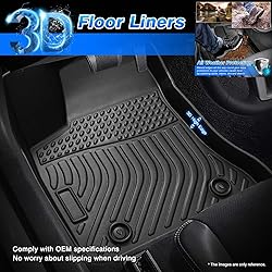 Cartist Floor Mats and Cargo Liner Fit for Elantra
