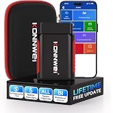 KONNWEI OBD2 Scanner Bluetooth w/Bi-Directional Control/Full System Scan | OBD2 Scanner Diagnostic Tool with Oil/EPB/DPF/BMS Reset, Car Scanner for iOS Android,No Subscription, Storage Box Included