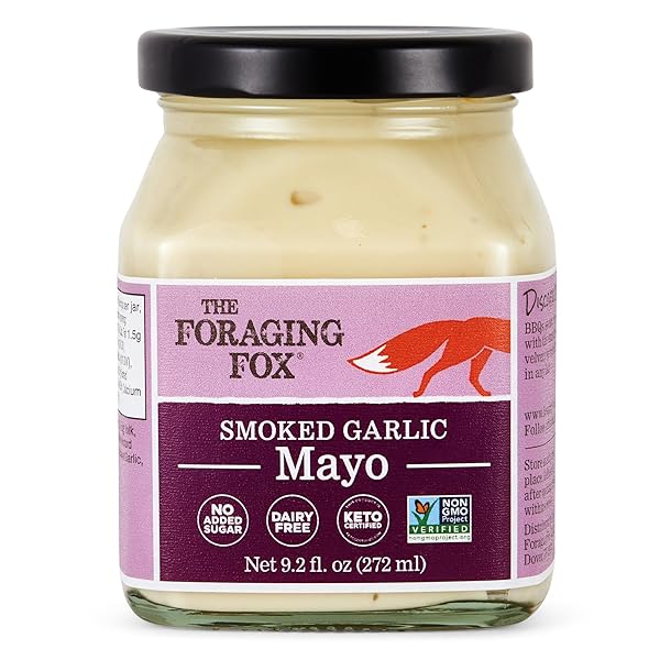 THE FORAGING FOX MAYO GARLIC SMOKED, 9.2 FL...