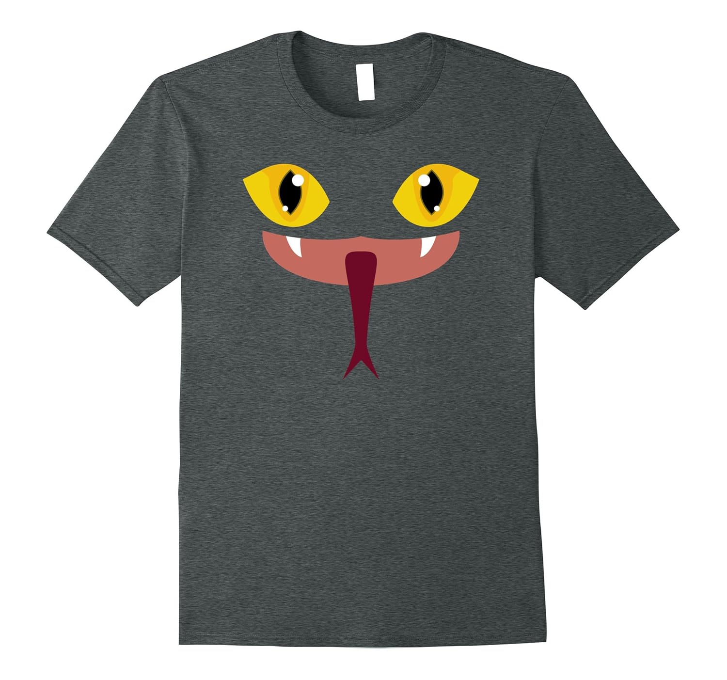 Snake with Yellow Eyes Halloween T-Shirt-ANZ