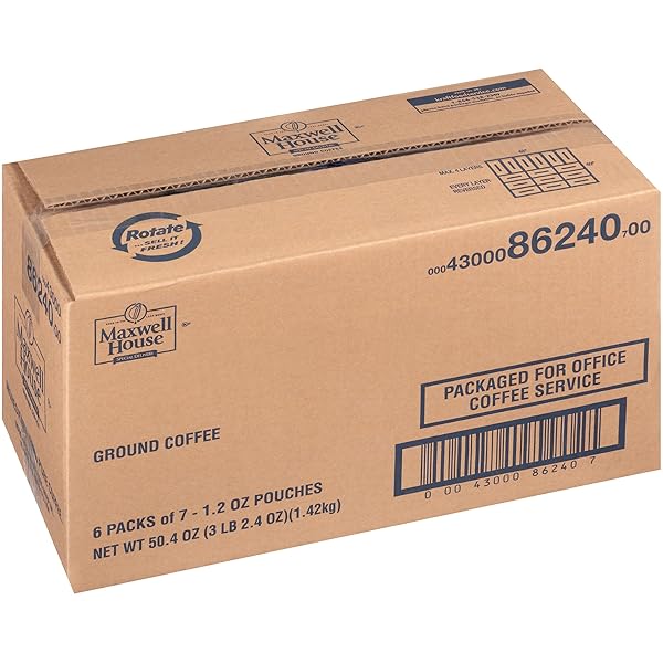 MAXWELL HOUSE SPECIAL DELIVERY MEDIUM ROAST GROUND COFFEE (1.2 OZ BAGS, PACK OF 42)