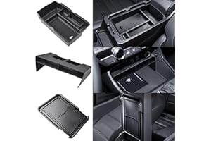 TACOBRO 3PCS Organizer Compatible with Honda CRV 2023 2024 2025 2026 Accessories, CR-V Hybrid Armrest Organizer Center Consol