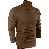 Utopia Wear Turtleneck Men Slim Fit UPF 50+ Lightweight Pullover Sweater Long Sleeves Top
