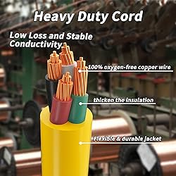 PlugSaf 100FT 30 Amp Generator Extension Cord 4