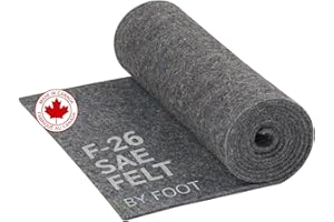 The Felt Store F-26 Industrial Felt – 72 Inch Wide x 1 Foot Long x 1/8 Inch Thick – SAE Pressed Felt for Manufacturing, Transport Industry