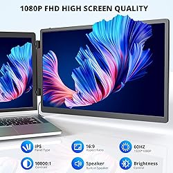 14" Portable Monitor Dual Laptop Screen