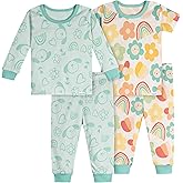 Onesies Brand Baby Girls' Snug Fit 4-piece Pajama Set