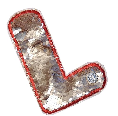 Aufnäher Buchstaben/Zahl, Wendepailletten,Aufnäher Wendepailletten