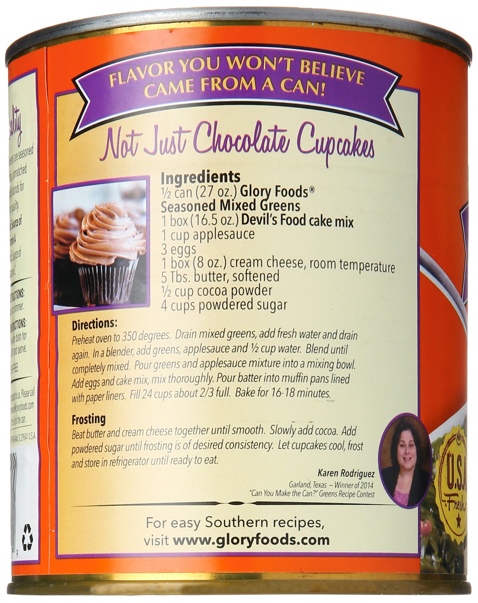 Glory Foods Mixed Greens Seasoned, 27 oz Buy Online in United Arab