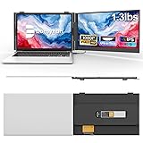 domyfan 14" Laptop Screen Extender, Ultra-Thin