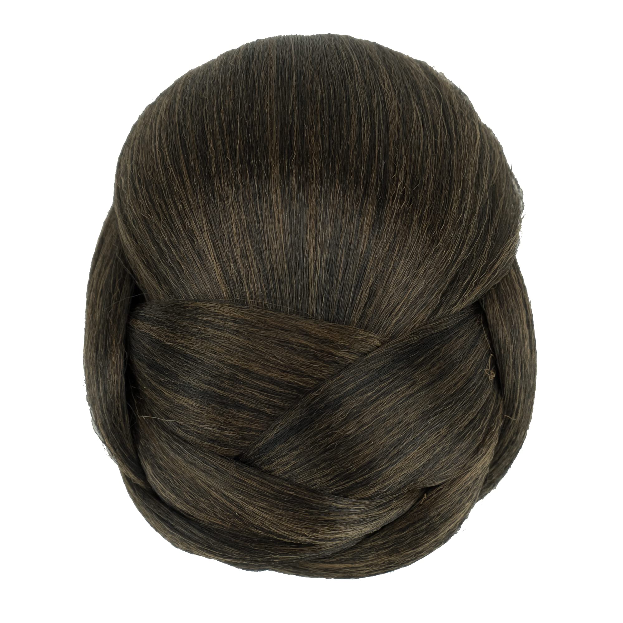 IMISSU Braided Chignon Dancer Hair Cover Donut Hair Pieces, Scrunchies, Hair Bun Wig Clips for Gorgeous Updos (Light Brown) — image 1