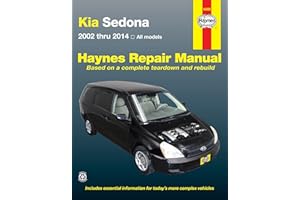 Kia Sedona 2002 thru 2014 Haynes Repair Manual (Haynes Automotive)