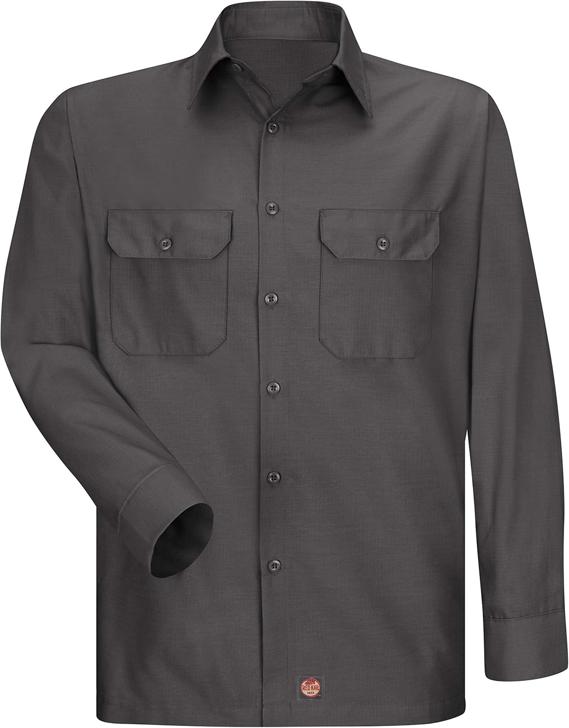 Red Kap Men's RK Solid Rip Stop Shirt: Clothing