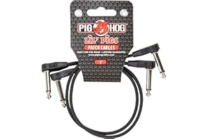 Pig Hog PHLSK1BK Low Profile Patch Cables