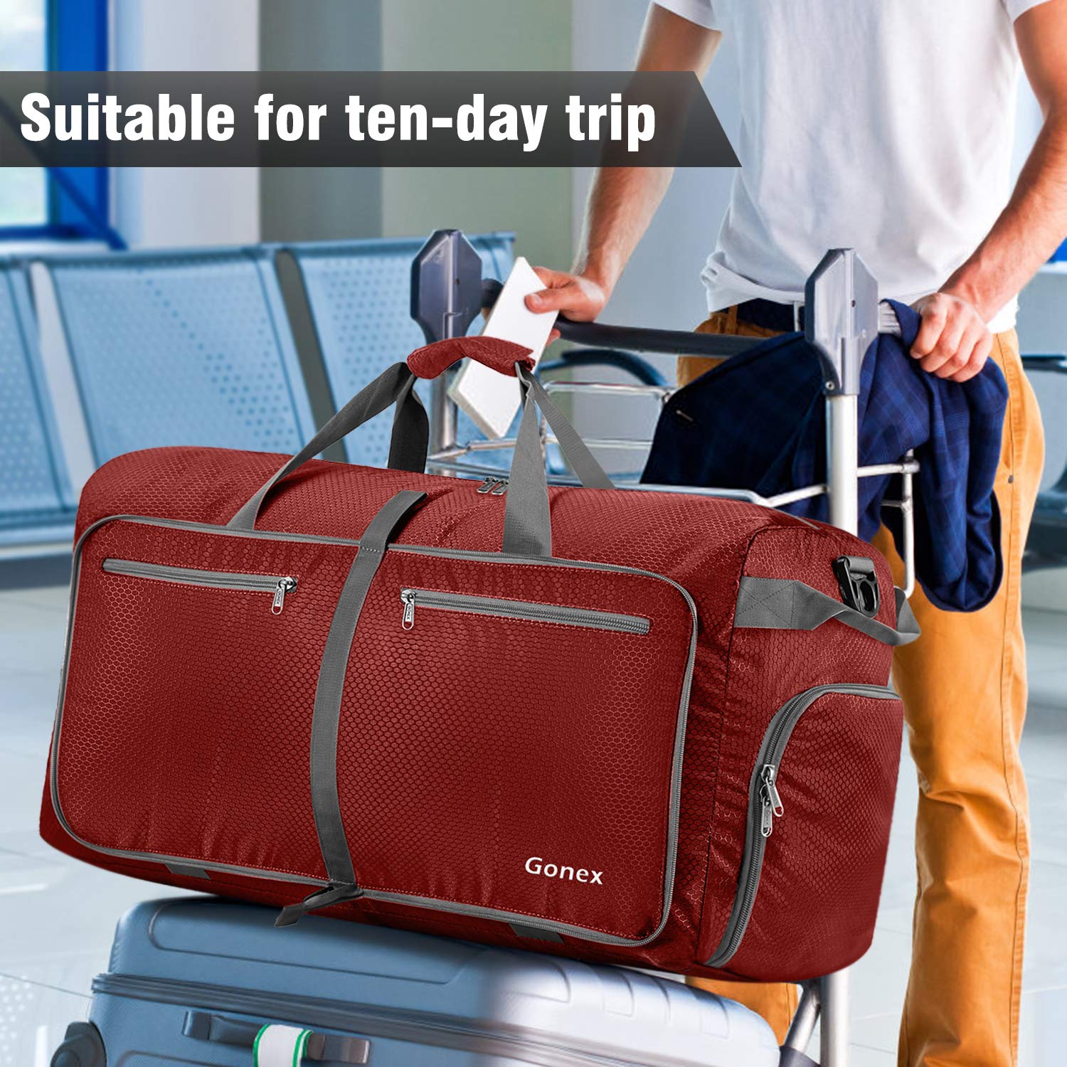 gonex 150l travel duffel bag